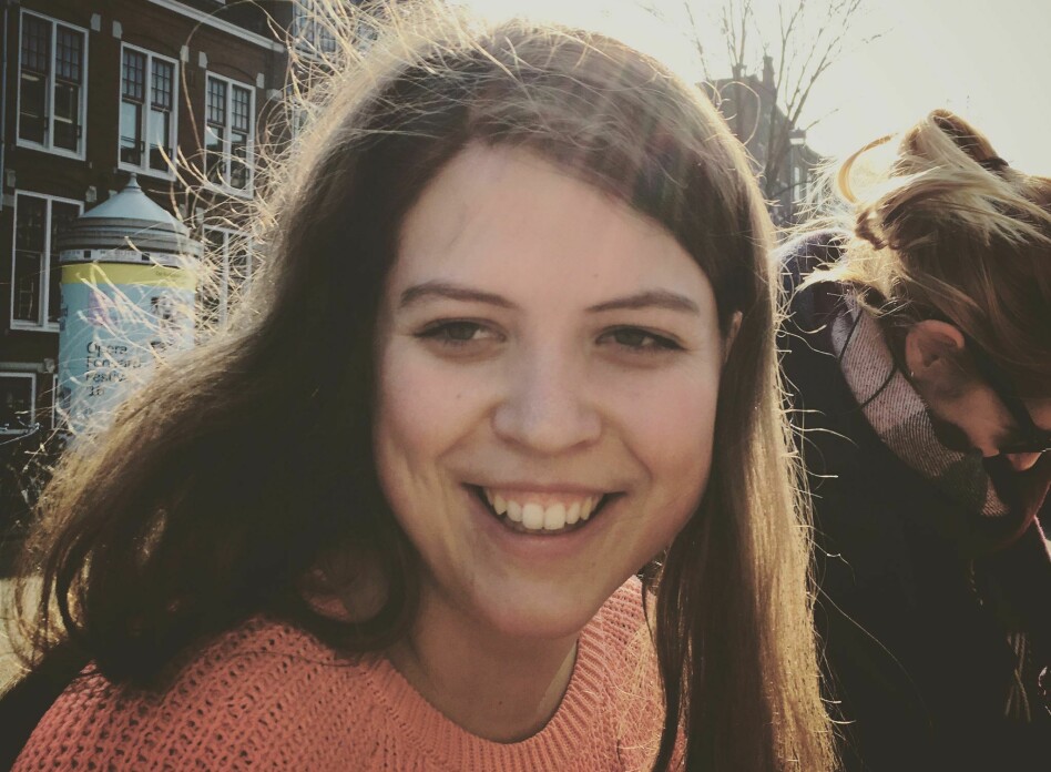 Ukas Koder Ingvild Indrebø hadde ikke kodet før hun begynte å studere. Nå er hun stolt over å hjelpe folk med å snakke sammen i Confrere. Foto: Privat