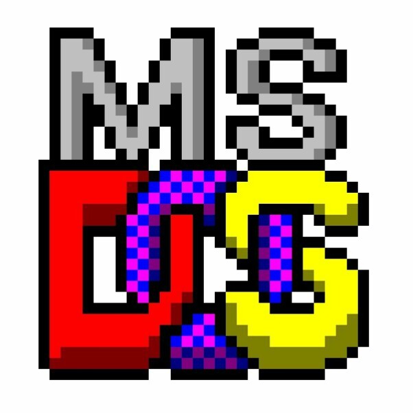 Den originale logen til MS-DOS er også inkludert i kildekoden. Foto: Microsoft / Github