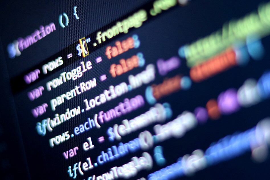 jQuery kan ofte identifiseres ved dollartegnene, som her, i kode24 sin annonsekarusell. 📸: Ole Petter Baugerød Stokke