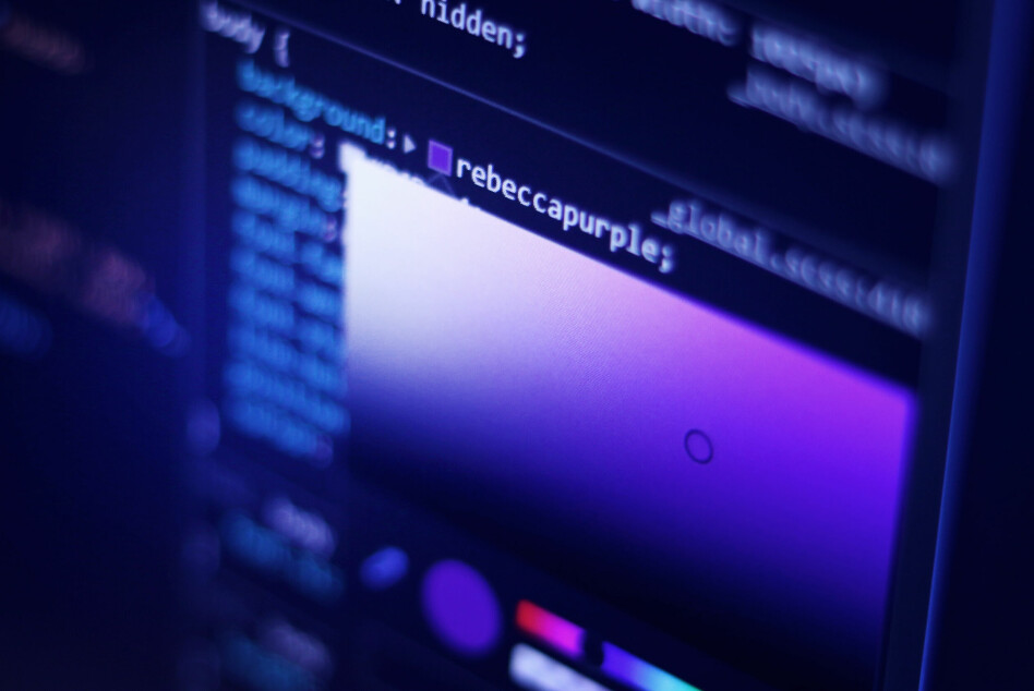#663399, også kalt rebeccapurple, er den tristeste fargen på nettet. 📸: Jørgen Jacobsen
