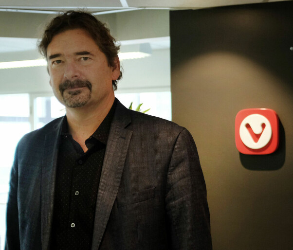 Jon Von Tetzchner står både bak nettleseren Opera, og Vivaldi. 📸: Jørgen Jacobsen