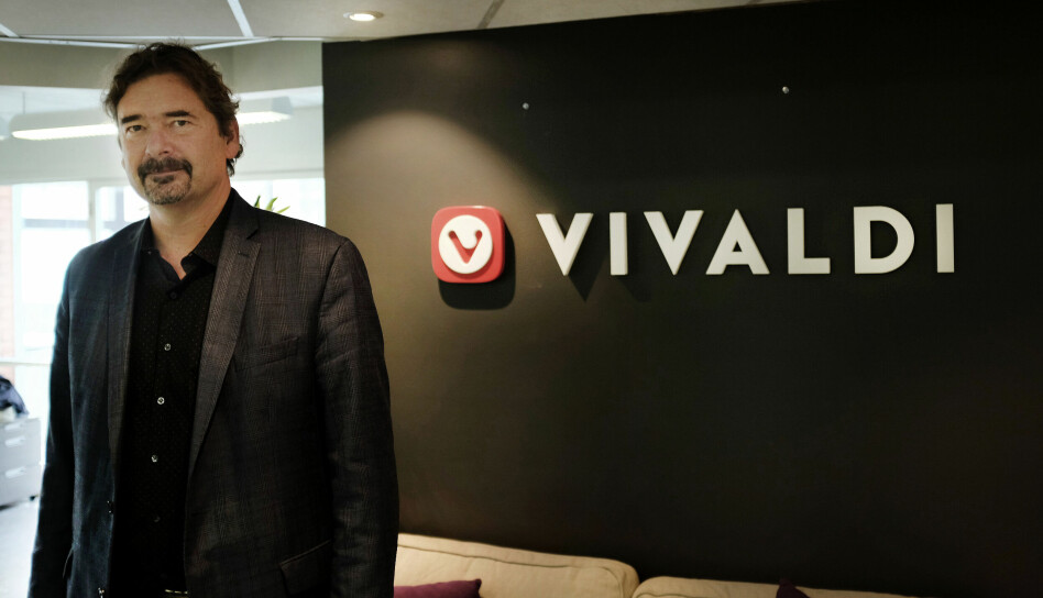 Jon Von Tetzchner finansierer nettleseren Vivaldi ut av sin egen lomme. 📸: Jørgen Jacobsen