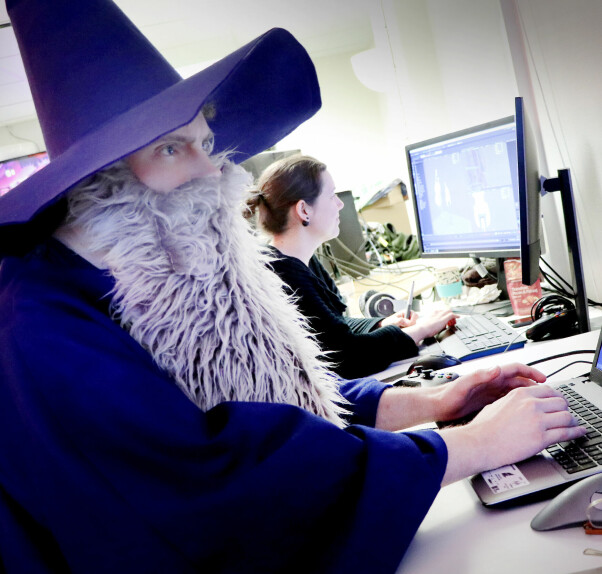 Utvikler Torstein Vien kapret jobben hos Krillbite blant annet gjennom å ha utviklet et annet spill hos et annet spillstudio. 📸: Ole Petter Baugerød Stokke
