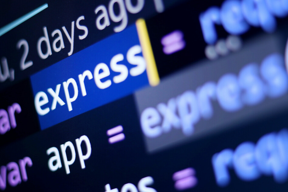 Backend-utviklere foretrekker JavaScript-rammeverket Express.js, viser kode24s undersøkelse. 📸: Ole Petter Baugerød Stokke