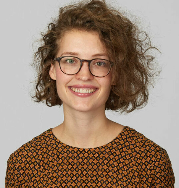 Johanna Håøy Horn i Bekk påpeker at alle bruker tab-tasten. 📸: Bekk