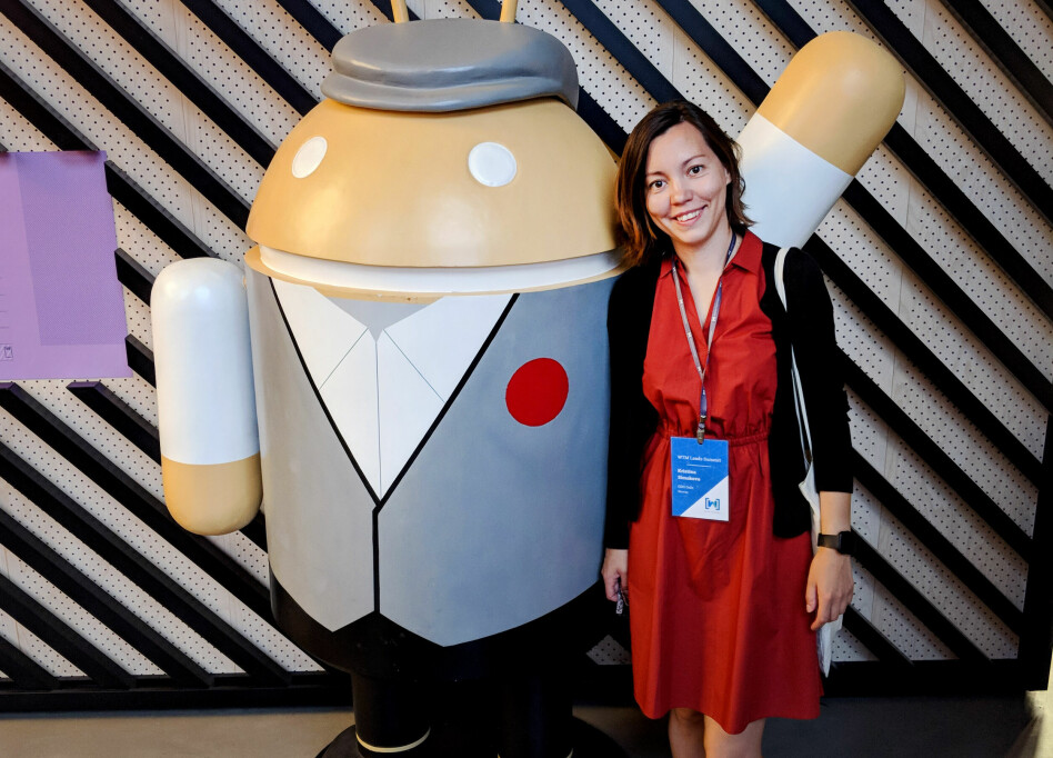 Kristina Simakova er blant annet selvstendig Android-utvikler, og jobber nå i hemmelig prosjekt hos Get. 📸: Privat