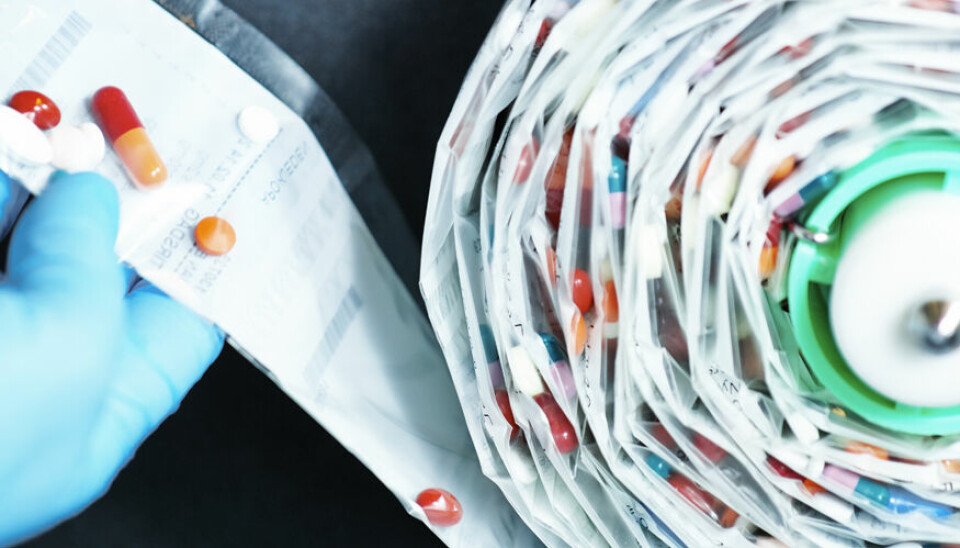 Slik ser en remse fra multidose-systemet til Apotek 1 ut. 📸: Apotek 1
