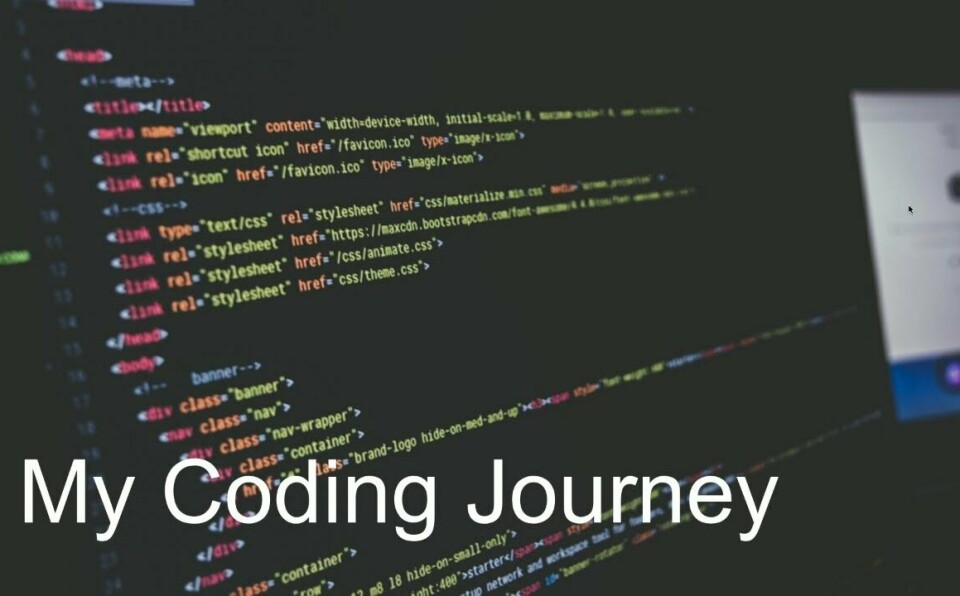 My Coding Journey - Revel Carlberg West