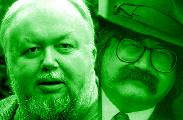 Gisle Hannemyr og Jon Bing. Legender.