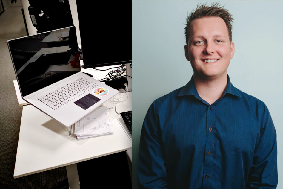 Utvikler Karl Henrik Skaug i Knowit er Ukas Koder på kode24. 📸: Privat