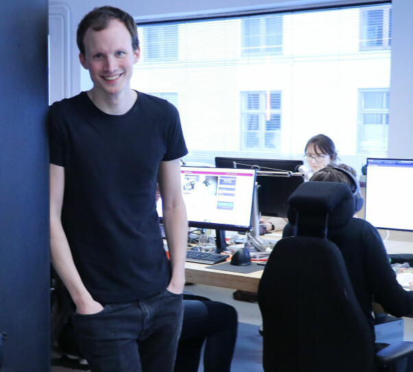 Gulbrand Øverbye er produktansvarlig i Nettbureau. 📸: Jørgen Jacobsen