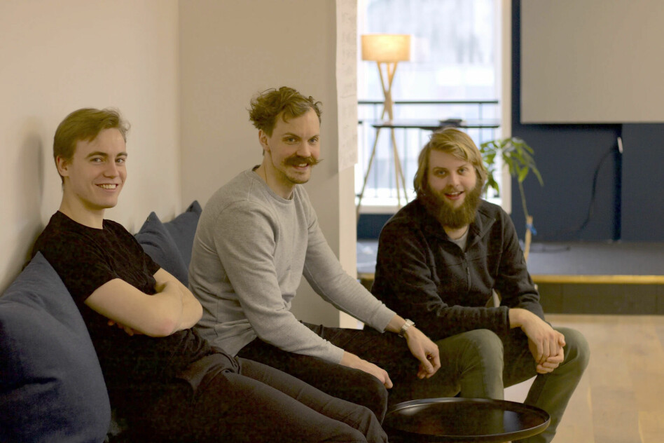 Øystein Hovind, Olle Fredriksson og Runar Furenes i Folq forteller om sin bruk av Elm og Haskell. 📸: Folq