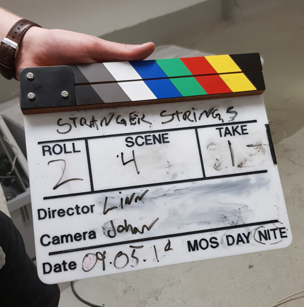 Picture from Stranger Strings movie set. 📸: Rustam Mehmandarov