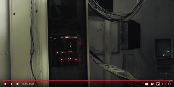 The mainframe (screenshot from the movie).