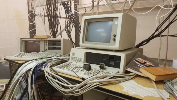 IBM XT (picture from the movie set). 📸: Rustam Mehmandarov.