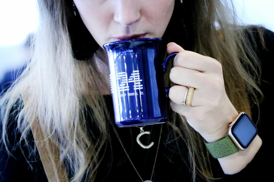 Norske utviklere drikker i snitt 3,5 kopper med kaffe hver arbeidsdag. Mens kvinner drikker betraktelig mindre. 📸: Ole Petter Baugerød Stokke