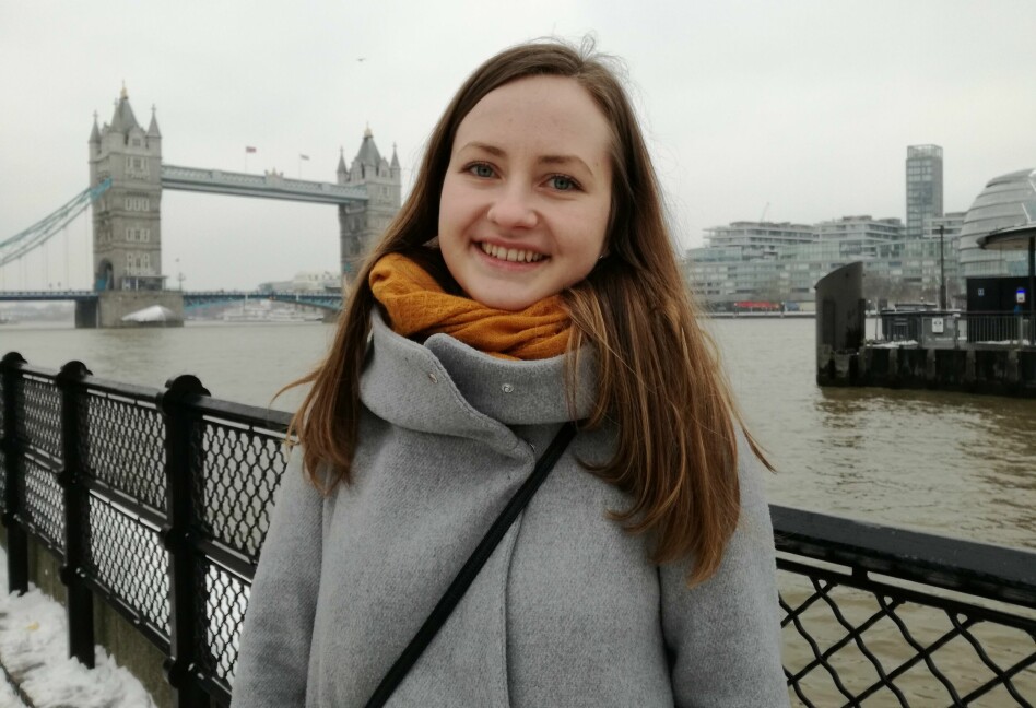 Hanne Mathisen i ITverket er fersk i bransjen, men allerede godt i gang med frontend-utvikling på oppdrag hos Telenor. 📸: Privat
