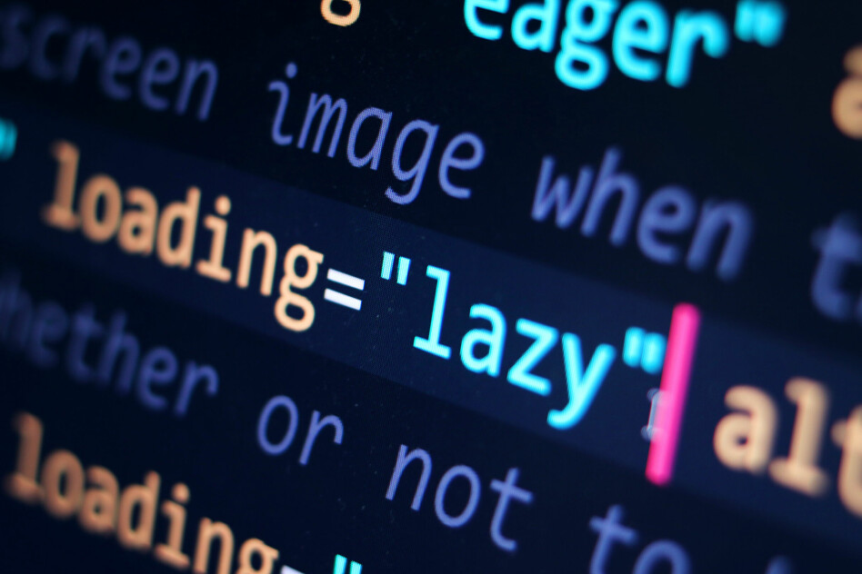 Slik ser det ut; innebygget lazy loading i Chrome. Forhåpentligvis vil dette gjøre biblioteker for den slags unødvendige i nærmeste framtid. 📸: Ole Petter Baugerød Stokke