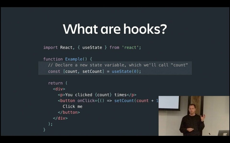 Deep sea fishing with React Hooks by Alex Reardon | React Sydney