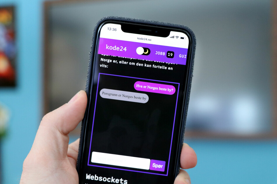 Lær å bygge en veldig enkelt chatbot med Socket.IO, NodeJS, Express og JQuery.