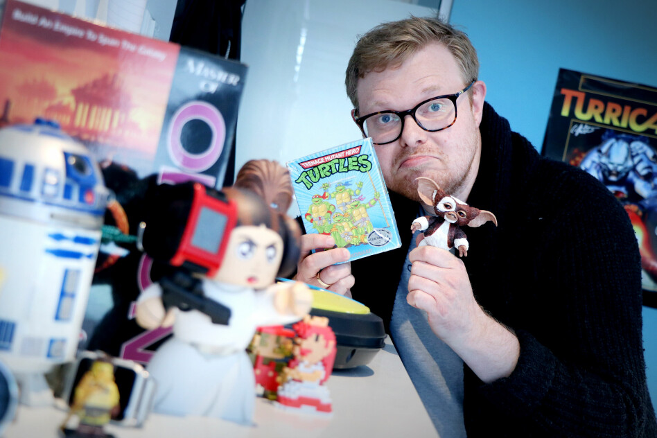 Det viser seg at ikke alle utviklere er like glade i Teenage Mutant Hero Turtles og Gizmo fra Gremlins. 📸: Ole Petter Baugerød Stokke