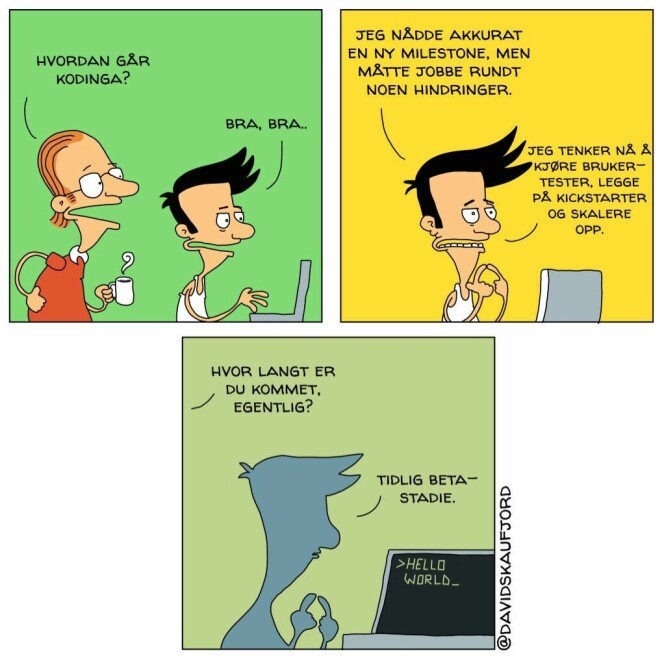 Vi er på vei inn i amatørenes tidsalder