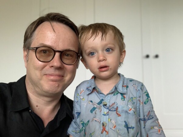 Frode Hegland bor med familien sin i London. 📸: Privat