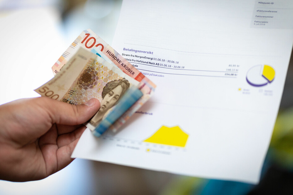 'Usage in itself doesn't paint the whole picture, so the price information is also fetched and stored.' 📸: Audun Braastad / NTB Scanpix