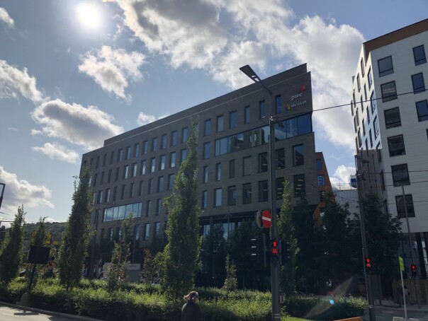Microsofts Oslokontor i Barcode. 📸Privat