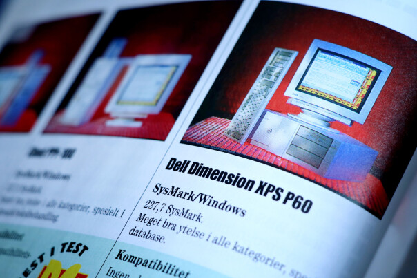 Prisen på Dell Dimension XPS P60 tilsvarer nesten 34.000 kroner i dag. 📸: Ole Petter Baugerød Stokke