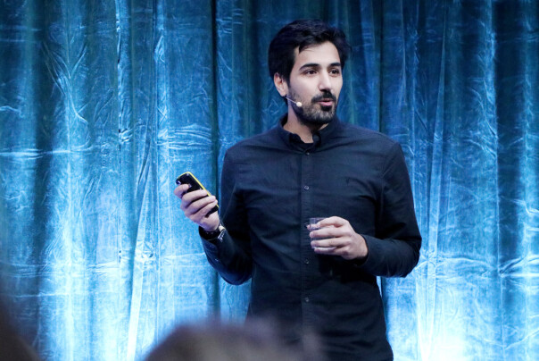 Arash Saidi i Kindly ble overraska over hva han hørte da de endelig fikk prata ordentlig med Norwegian, som brukte systemene deres. 📸: Ole Petter Baugerød Stokke