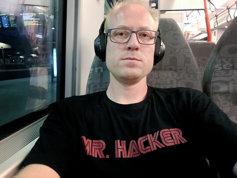 Even Lysen koder hos Visma Consulting, og har noen tanker rundt sikkerheten i blant annet GitHub. 📸: Privat