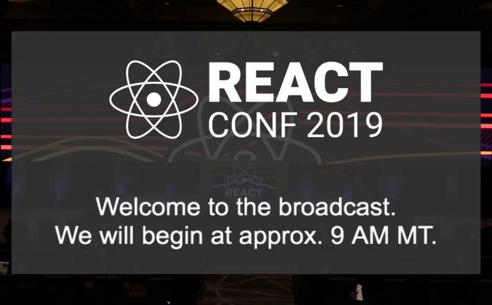 React Conf 2019 Day 1