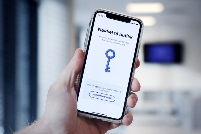 CoopX sin nøkkel-app til den ubemannede butikken på Majorstua var første eksperiment med rammeverket Flutter. 📸: Ole Petter Baugerød Stokke