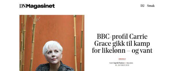 Faksimile DN Magasinet 25. oktober 2019