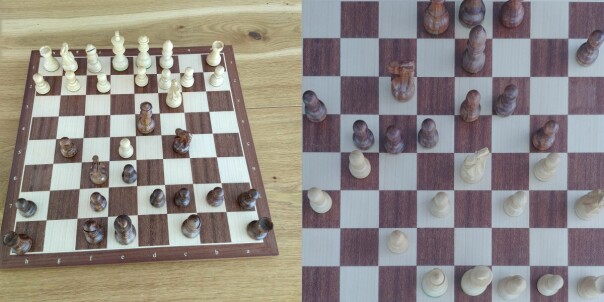 Chessboard recognition.