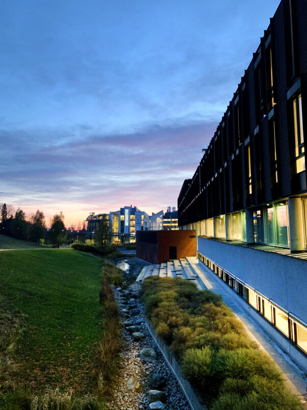 Elena Snellingen studerer her; ved Institutt for Informatikk på Universitetet i Oslo. 📸: Privat