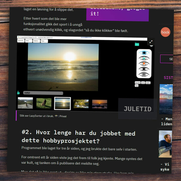 Løsningen på kodekalenderen 2019