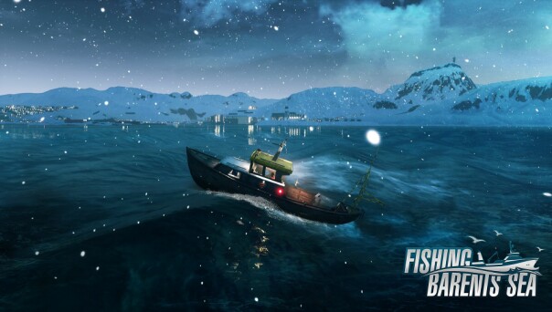 Havet i Fishing - Barents Sea baserer seg på en open source-shader. 📸: Misc Games