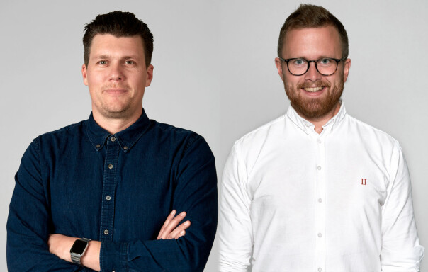 Fagsjefene Andreas Heim og Erik Wendel i Bekk forteller hva utviklerne deres tenker om året som gikk, og året som kommer. 📸: Bekk
