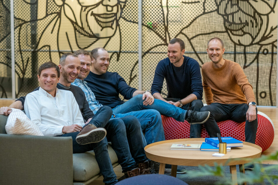 Kodemaker-kodere Eivind B. Waaler, Stian Cornelis Alsos, Fredrik Aubert, Anders Furseth, Sindre Grønningen og Frode Nerbråten har oppsummert 2019, og spår litt om 2020. 📸: Kodemaker