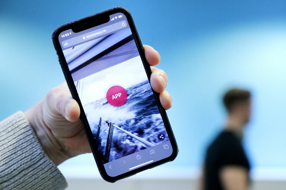 PWA-appen App! ble laget av utvikler Bjørn Jarle Kvande i romjula. 📸: Privat