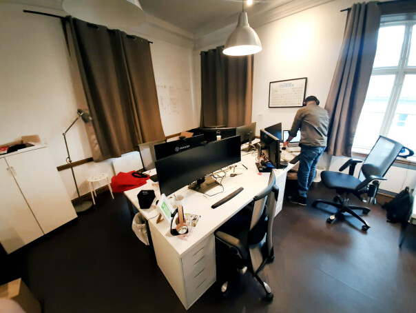 Hos Frontkom har Sondre Bye Humberset den siste tida jobba med en Drupal-løsning. 📸: Privat