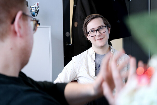 App-utvikler Petter Holstad Wright ber folk tenke nøye gjennom hvorvidt de egentlig trenger en app. 📸: Ole Petter Baugerød Stokke