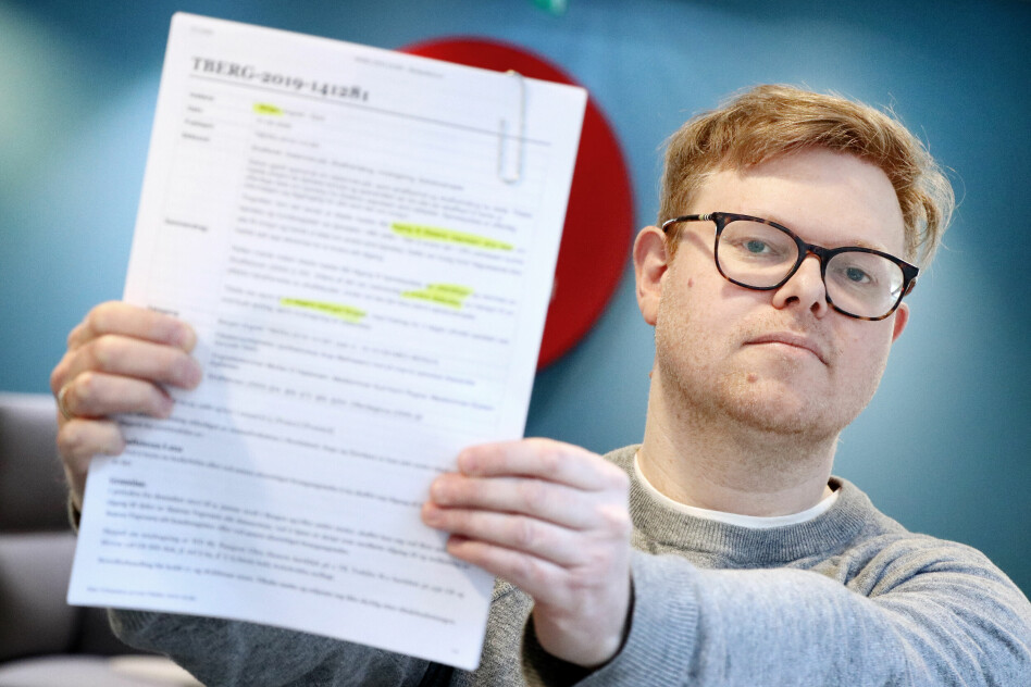 Jørgen Jacobsen har lest gjennom rettsdokumentene fra datainnbrudd-saken i Bergen. 📸: Ole Petter Baugerød Stokke