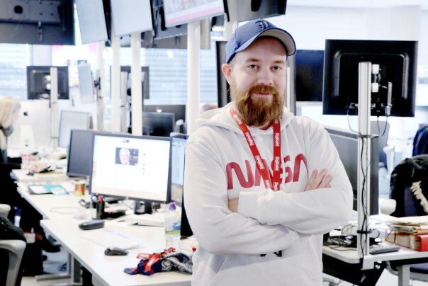 Tor Henning Ueland jobber med alt fra å drifte dagbladet.no til å grave fram store journalistiske saker. Han kan med hånda på hjertet skilte med varierte arbeidsdager. 📸: Ole Petter Baugerød Stokke