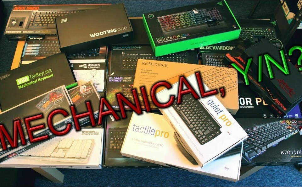 When is a keyboard 'mechanical'?