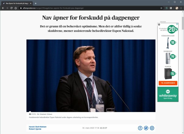 Det var mange øyne på NAV-utviklerne som lagde løsningen for forskudd på dagpenger.