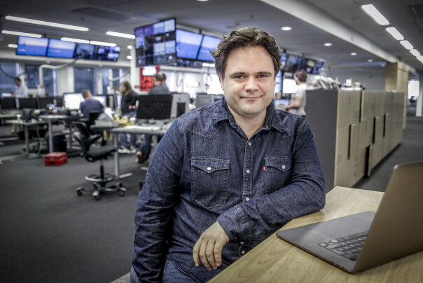 Redaksjonell utvikler Jari Bakken i VG. 📸: Espen Sjlingstad Hoen / VG