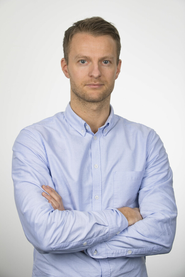 Redaksjonell utvikler Sondre Nilsen i VG. 📸: Frode Hansen / VG
